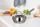 Tigan çeliku PICCOLO Belly, 14 cm, 0.95L, me kapak xhami