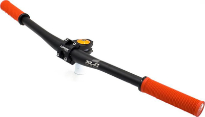 Doreza timoni biçiklete Lizard Skins Single Clamp Lock On Machine, MTB BMX, të kuqe