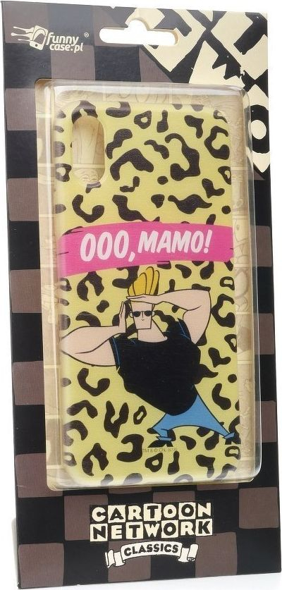 Mbulesë silikoni Mamo Cartoon Network Johnny Bravo për iPhone XR, kundër gërvishtjeve, me dizajn