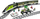 Set lodër LEGO® City 60337 Express train, 764 pjesë
