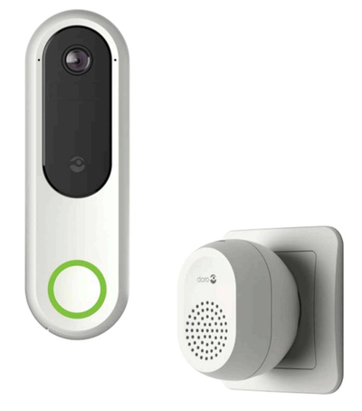 Zile dere me video Doro Hemma White, pa tela, me aplikacion n’telefon, e bardhë