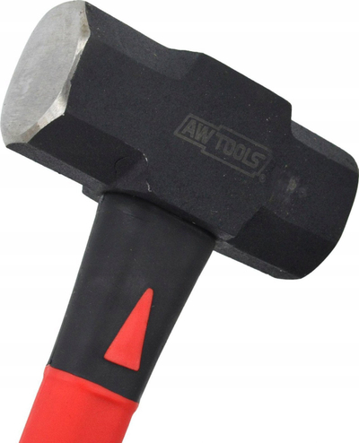 Çekiç demolimi AWTOOLS AW32025, 1.36 kg, me dorezë fiberglasi 40 cm, ngjyrë e zezë me të kuqe