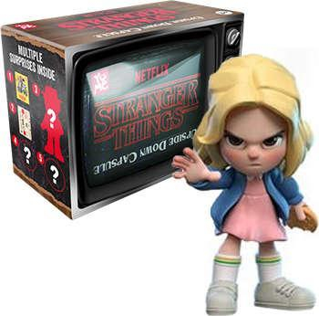 Lodër kapsulë YuMe Stranger Things Series 1, figurina surprizë, koleksionuese, shumëngjyrëshe