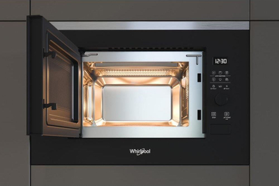 Furrë me mikrovalë Whirlpool WMF 201 G, 20L, grill, e argjendtë