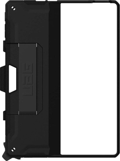 Mbulesë mbrojtëse Urban Armor Gear Scout për Microsoft Surface Pro 9, me stand të fut ndërtim, me rrip dore, e zezë