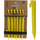 Kunja çadre Redcliffs plastike 23 cm, set me 6 copë, të verdha