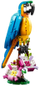 Set lodër LEGO Creator Exotic Parrot 31136, 3 në 1, 7 vjeç+
