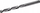 Spiralë stërvitëse metali Stanley HSS CNC 50722, 9 mm, DIN 338, metalike