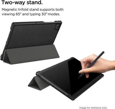 Mbulesë tablet Eiger Storm 250M për Samsung Galaxy Tab S7 / Tab S8, flip cover i zi