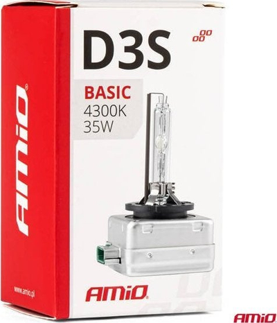 Llambë feneri AMiO D3S 02947, 35W, 4300K xenon, e bardhë