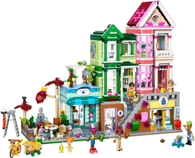 Set lodër LEGO Heartlake City Apartments and Stores, ndërtesë shumëkatëshe, për fëmijë