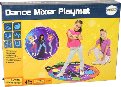 Tapet vallëzimi Leantoys Dance Mat, për fëmijë dhe të rritur, shumëngjyrësh