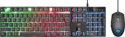 Trust Gaming GXT 838 Azor Сет од Тастатура и Глушец, Црн