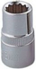 Çelës kupë 12-këndor Honiton 3/4", 17mm