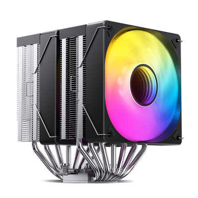 Ftohës CPU Jonsbo CR-3000, dual tower, 2x 120mm ARGB, i zi