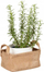 Shportë për mbajtje gjërash Wenko Juna S, 20 x 15 x 15 cm, jute plastike, kafe