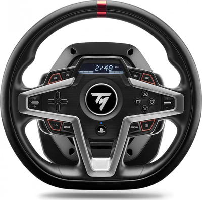 Timoni Thrustmaster T248 me Pedale dhe Levë Ndërrimi TH8A, PC/PS4/PS5, i zi