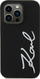 Mbulesë telefoni Karl Lagerfeld KLHCN61SKSVG, për iPhone 11 XR, silikon hardcase, e zezë