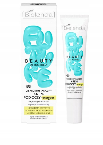 Krem sysh Bielenda Future Beauty AI Energizer, kundër rrathëve të zinj, ndriçues, 15ml