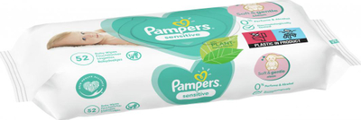 Lecka të lagështa Pampers Sensitive 12x52 copë