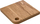 Dërrasë prerëse Verlo Oak Board, dru lisi, 26x26x3 cm, natyrale