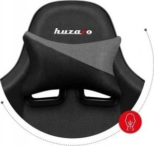 Karrige gaming Huzaro Force 6.2, rrjetë, deri 130 kg, gri me të zezë