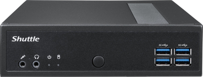 Mini PC Shuttle XPC slim DL3000XA N100, 8GB RAM, 128GB SSD, i zi