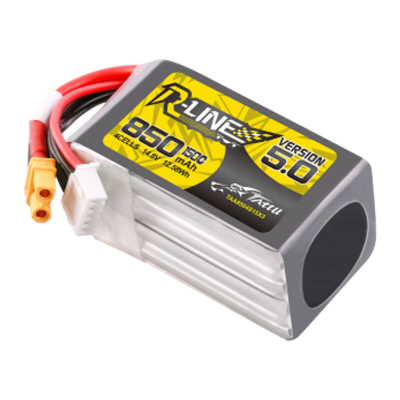 Bateri LiPo Tattu R-Line V5.0 4S 850mAh, 150C, gri