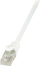Kabllo rrjeti LogiLink Patchcord, CAT 6, U/UTP, EconLine, 5m, e bardhë