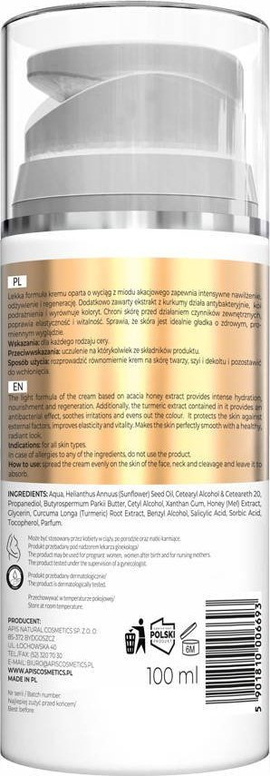 Krem fytyre Apiswith Honey, 100 ml, për lagie lëkure