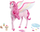 Lodër Pegasus Mattel Barbie A Touch of Magic HLC40, me drita dhe tinguj, rozë