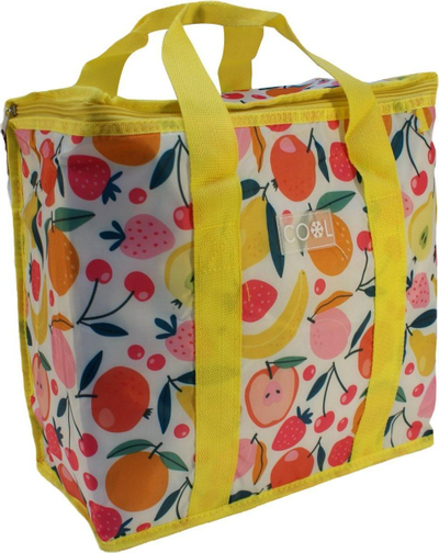 Термичка торба Fruit, 16L, полиестер, жолта