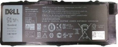 Bateri për laptop Dell Precision 7000 91Wh