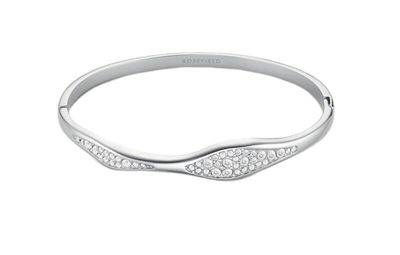 Byzylyk për femra Rosefield Pavé Crystals JBPWS-J1236, i argjendtë