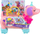 Set lojërash Polly Pocket Puppy Party HKV54, 2 kukulla, 25 gjëra loje, rozë