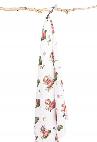 Pelenë muslini Sensillo Swaddle EG-0153, 120x120 cm, shumëngjyrëshe