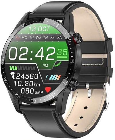 Orë e mençur Wotchi WT35BLL - Black Leather