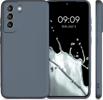 Kapak telefoni Metallic për Samsung Galaxy S23 FE, TPU, me mikrofibër, gri