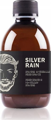 Shampo për flokë dhe mjekër Dear Beard Silver Rain, rigjeneruese, kundër tonit të verdhë, 250ml