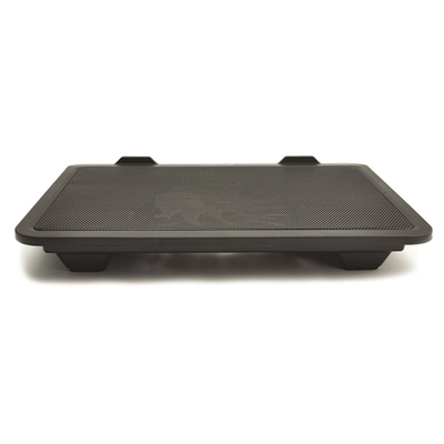 Bazë ftohëse për laptop Media-Tech Silent Cooling Pad MT2660, ventilator i qetë, ndriçim LED, e zezë