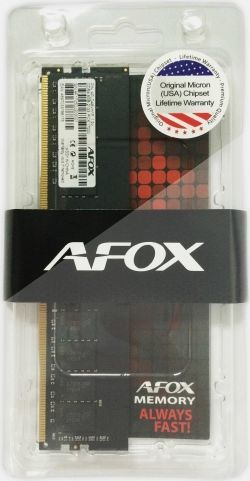 Memorie AFOX DDR4, 8 GB, 3200 MHz, CL16, AFLD48PH1C