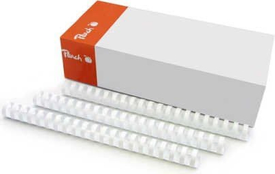 Krehër lidhës Peach Office Equipment, plastik, 45 fletë, i bardhë