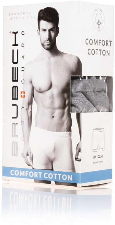 Mbathje për meshkuj Brubeck Comfort Cotton, S, të bardha 