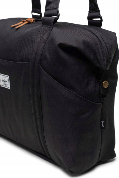 Çantë udhëtimi Herschel Strand, 28.5L, EcoSystem 600D, e zezë