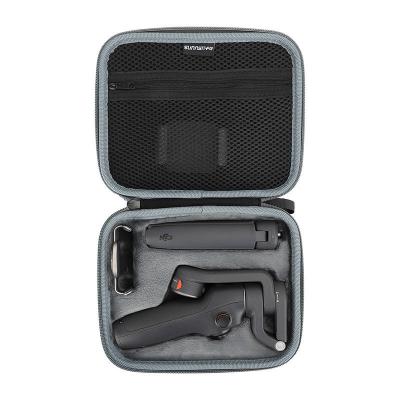 Çantë mbrojtëse Sunnylife për DJI Osmo Mobile 6, rezistente ndaj goditjeve, me zinxhir, gri e errët
