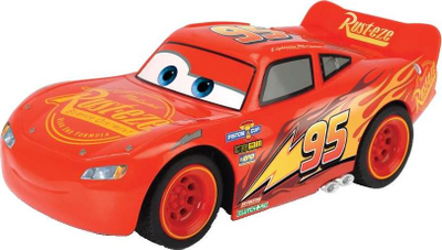 Makina me pult Dickie Toys Cars 3 Turbo Racer Lightning McQueen, 2.4 GHz, shkalla 1:24, e kuqe