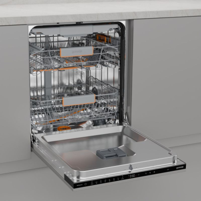 Lavastovilje e integrume Gorenje GV673C65, 16 sete, klasa e energjisë C, inox