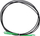 Kabllo optike Extralink patchcord SC APC – SC APC, singlemode, 1m, 3.0mm, e zezë