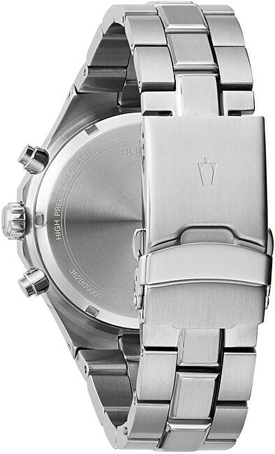 Orë dore për burra Bulova Precisionist 96B410, ngjyrë argjendi