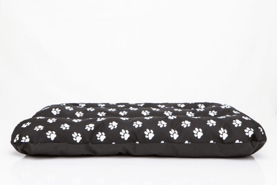 Dyshek për qen Hobbydog Mattress Eco Prestige R2, codura, shkumë poliuretani, i zi me putra